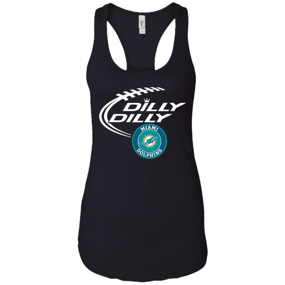 Dilly Dilly Miami Dolphins Nfl Football Women Tank
