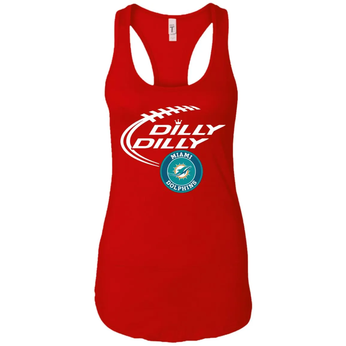 Dilly Dilly Miami Dolphins Nfl Football Women Tank