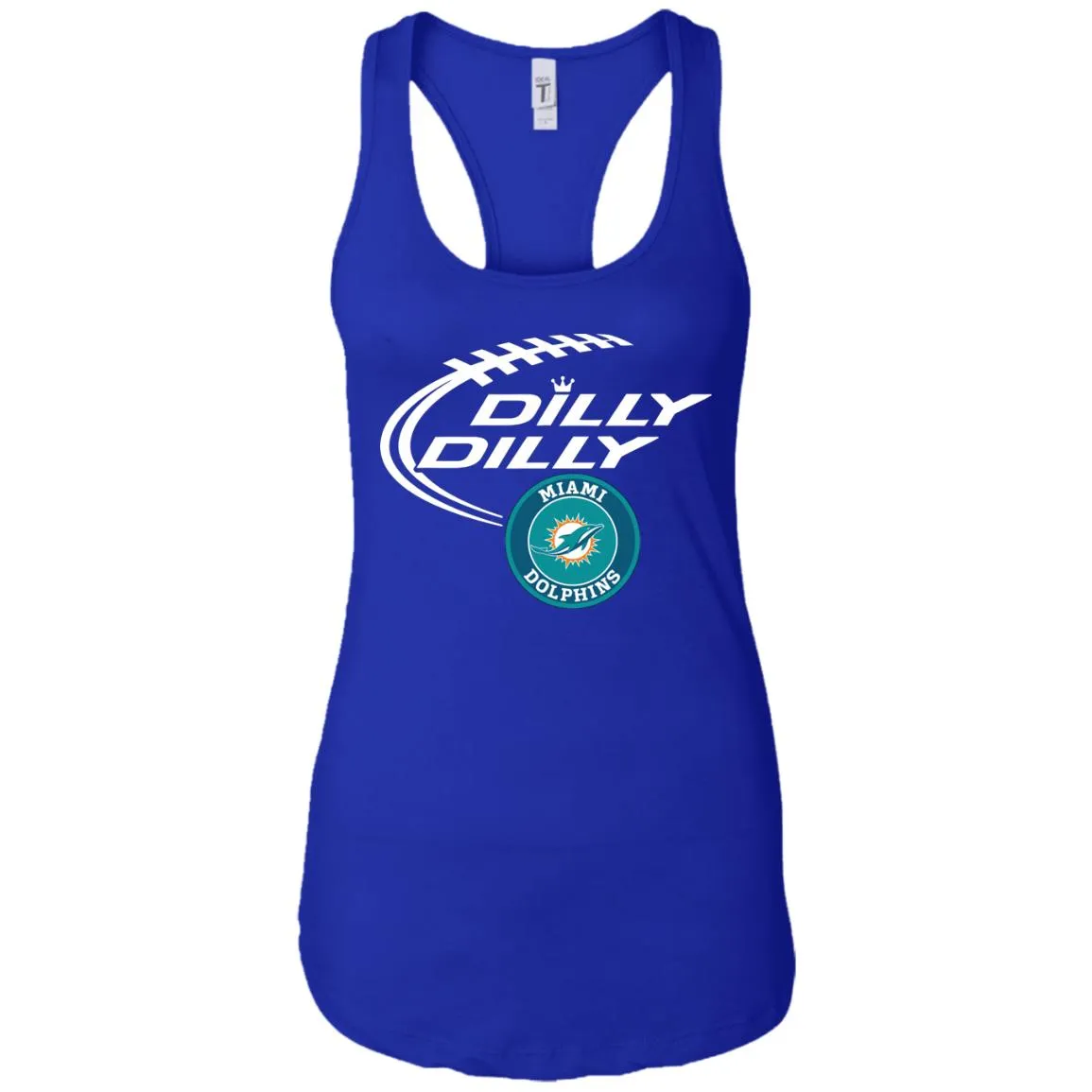Dilly Dilly Miami Dolphins Nfl Football Women Tank