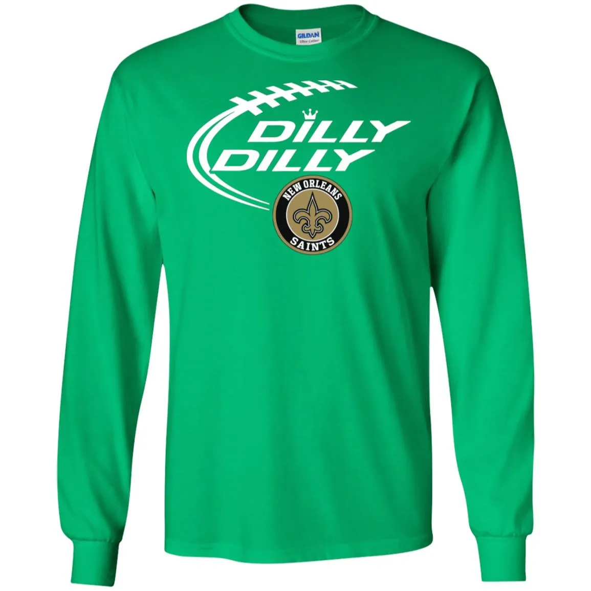 Dilly Dilly New Orleans Saints Nfl Football Men Long SLeeve Shirt