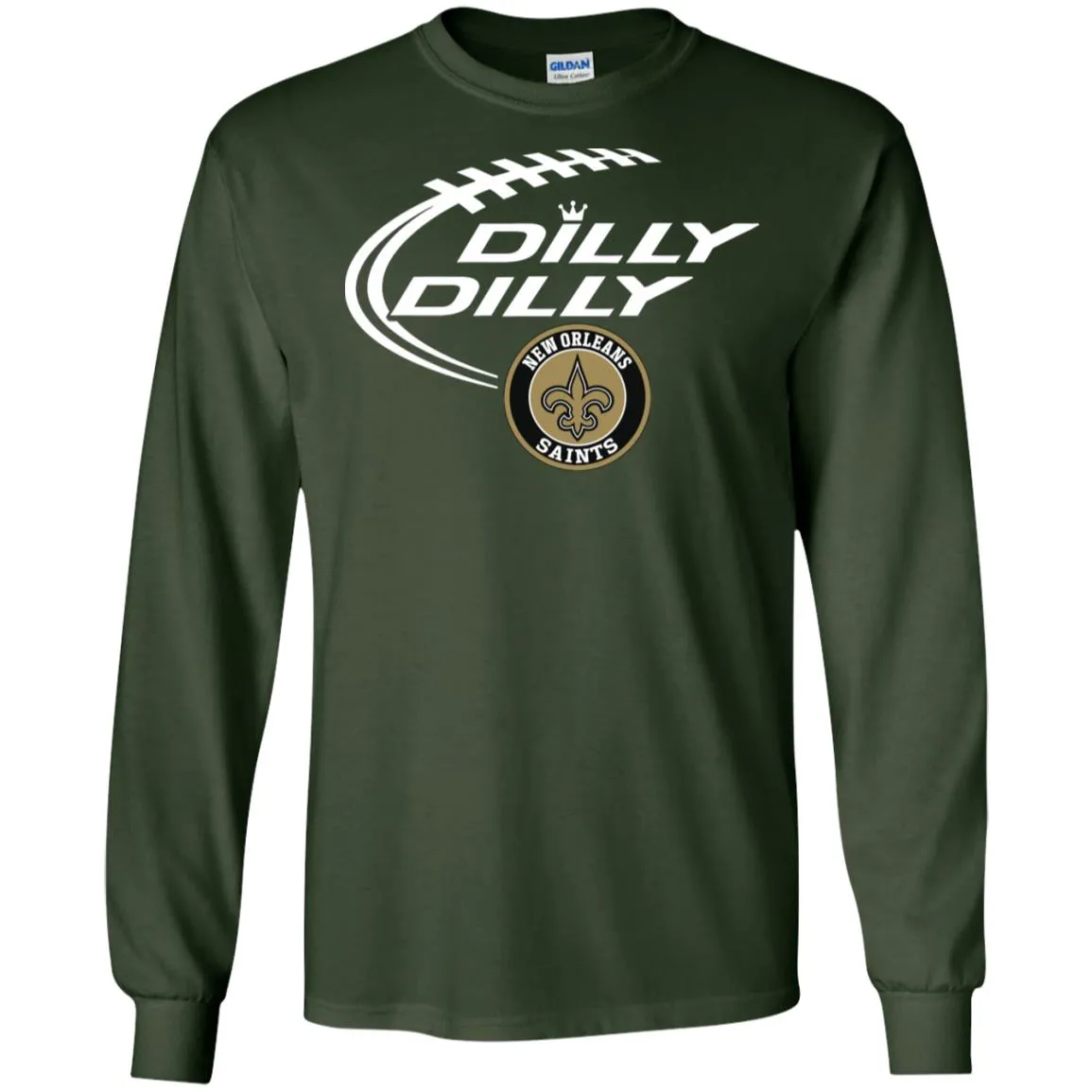 Dilly Dilly New Orleans Saints Nfl Football Men Long SLeeve Shirt