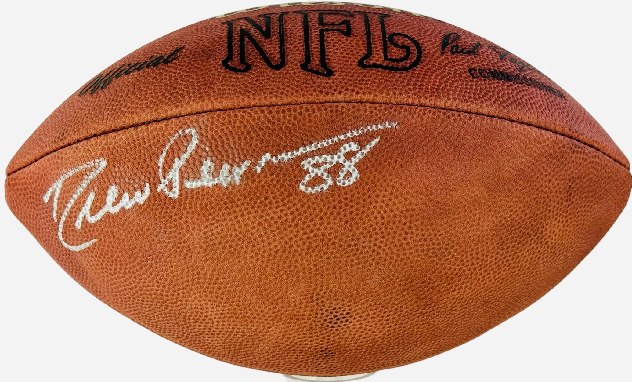 Drew Pearson Autographed Official NFL Football (JSA)
