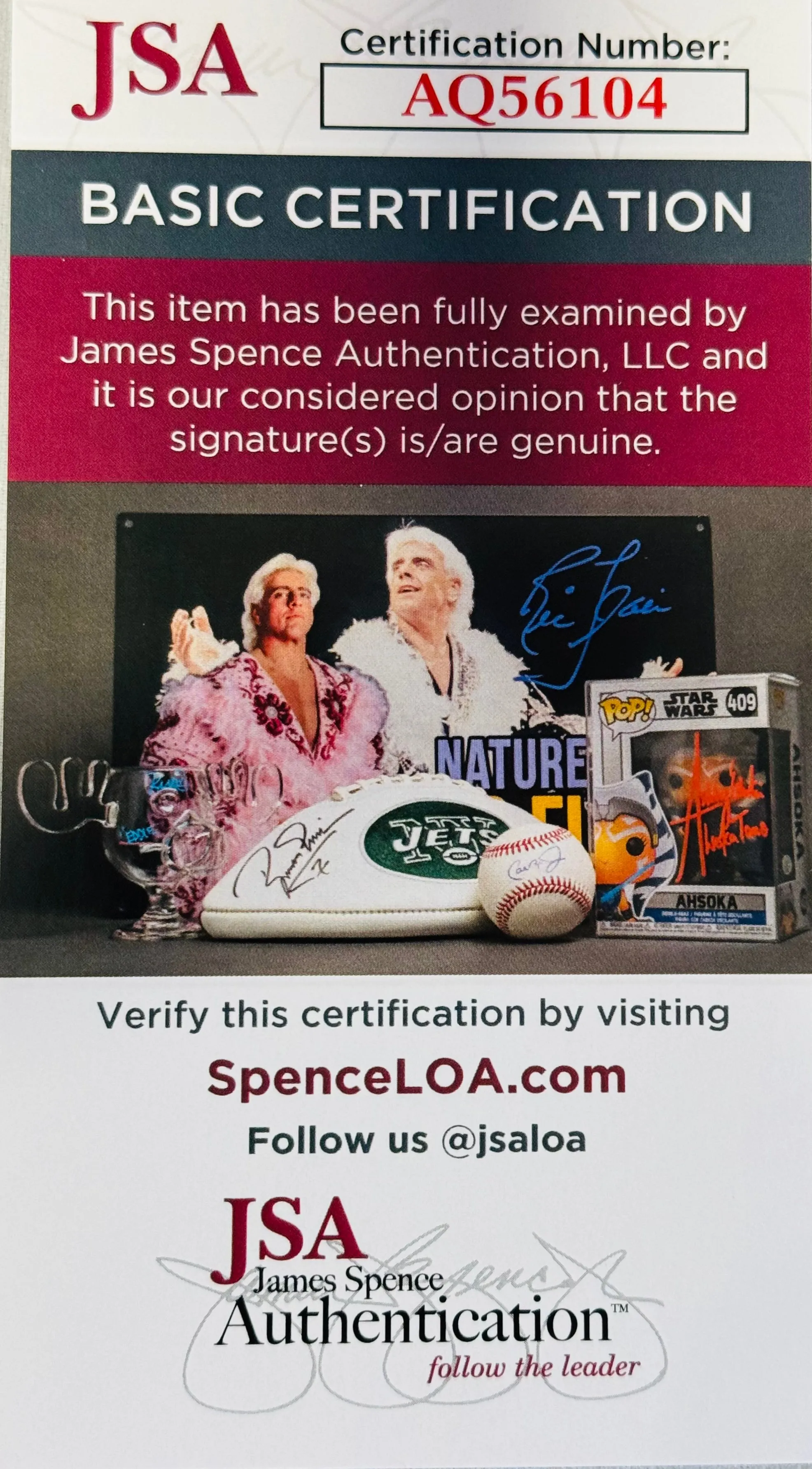 Drew Pearson Autographed Official NFL Football (JSA)