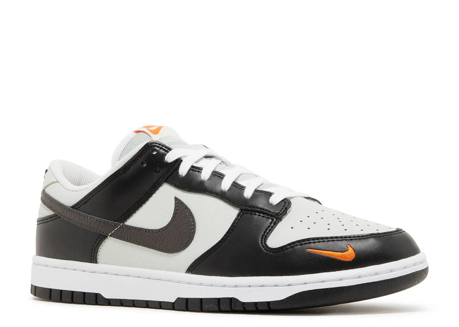 Dunk Low - Black Total Orange Mini Swoosh