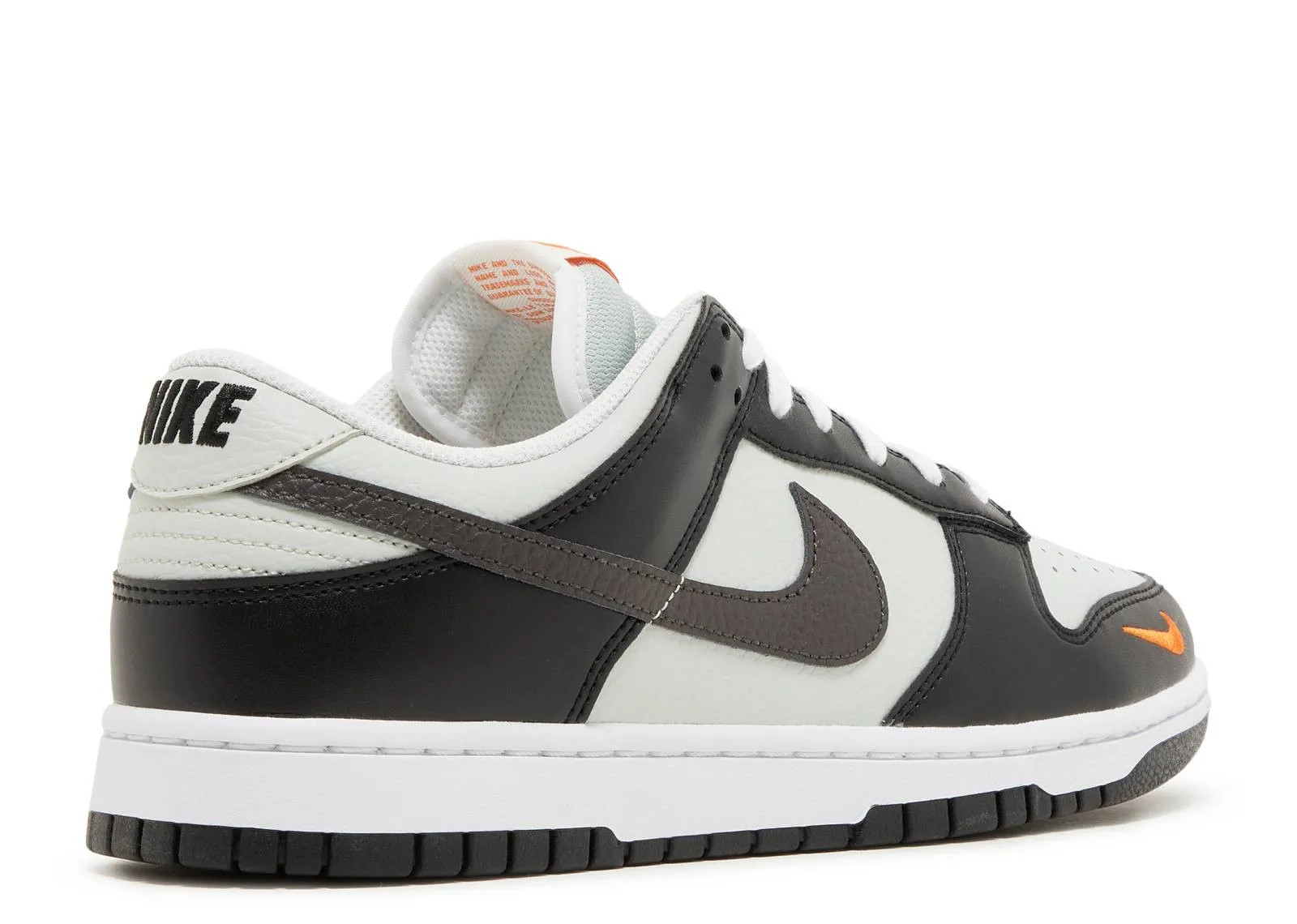 Dunk Low - Black Total Orange Mini Swoosh