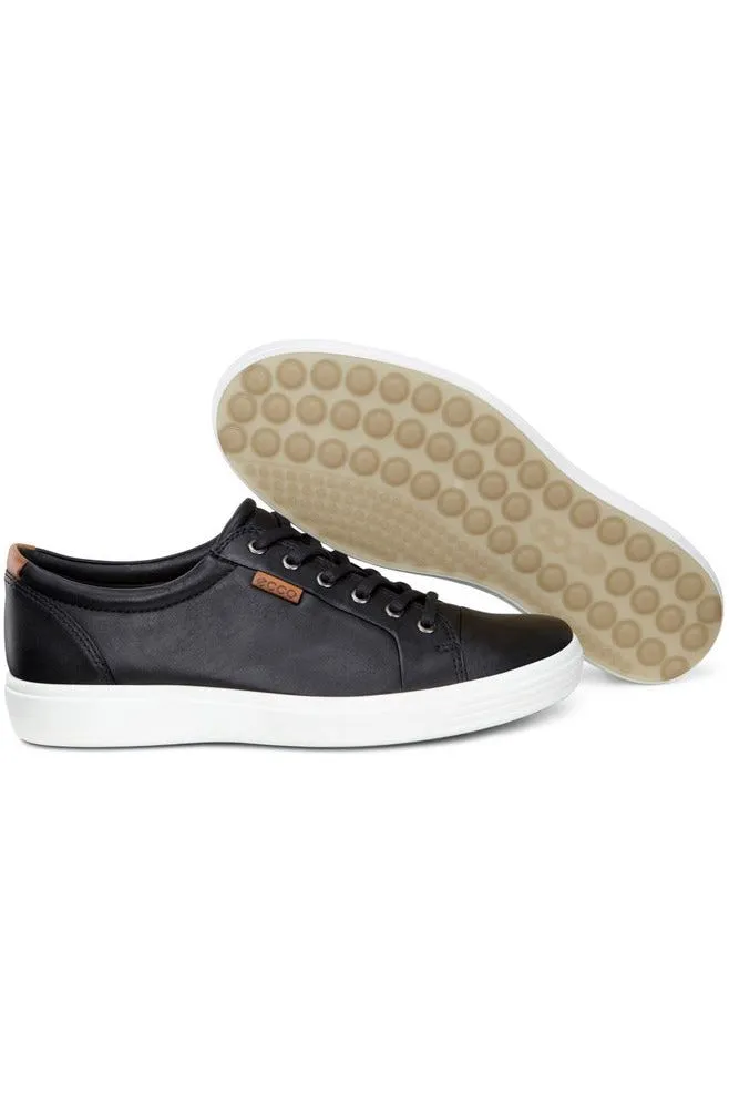ECCO Soft 7 Mens 430004 01001 in black leather