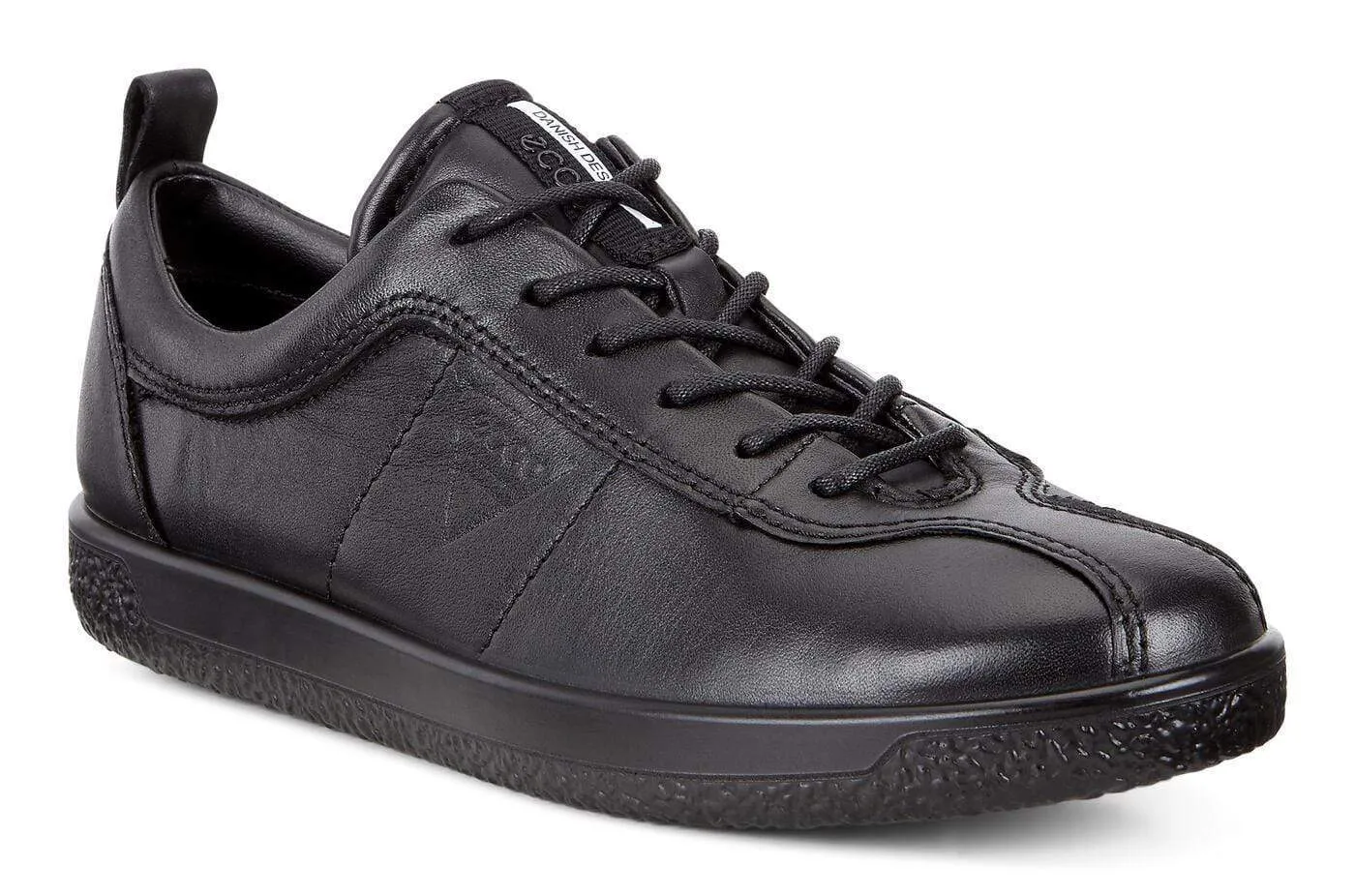 Ecco Women's Soft 1 Sneakers- Black