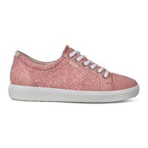 Ecco Women's Soft 7 Sneakers- Muted Clay/ Rose Dust