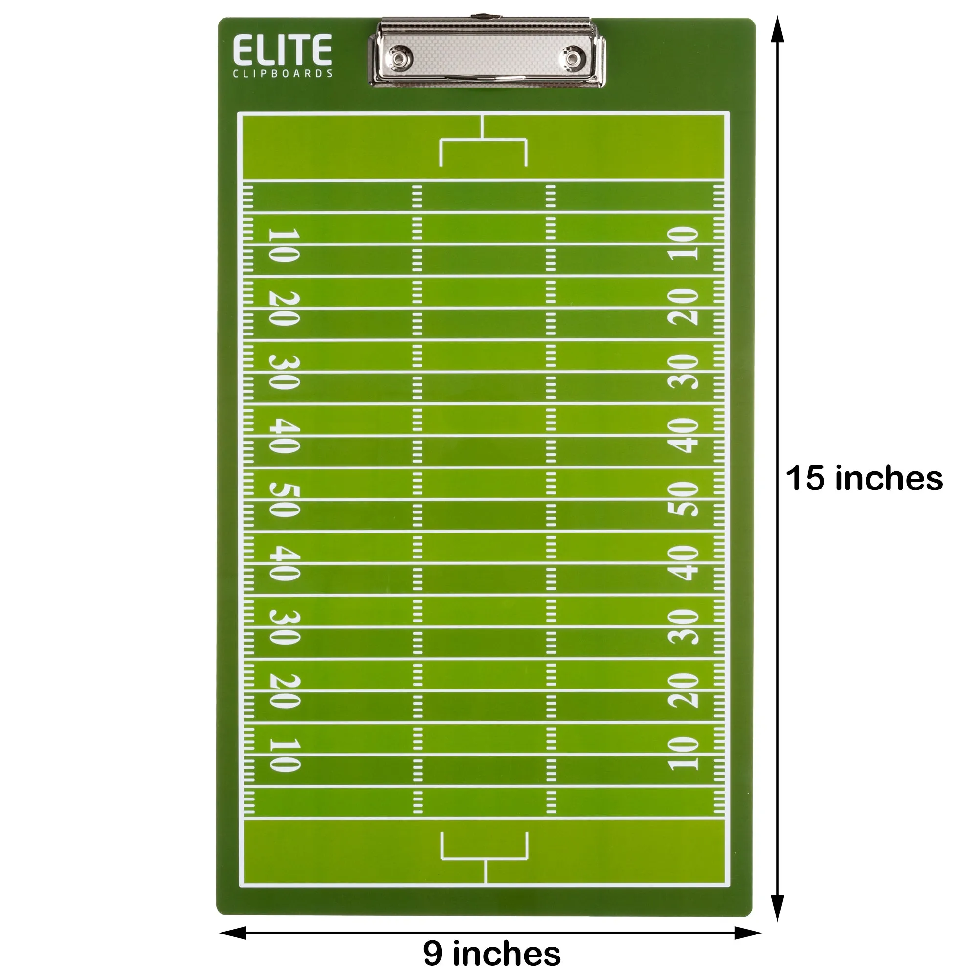 Elite Dry Erase Football Coaches Clipboard