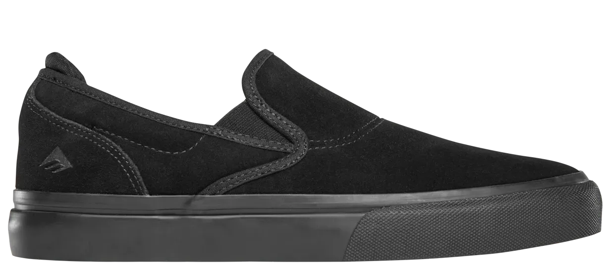 Emerica - Wino G6 Slip-On Shoes | Black Black