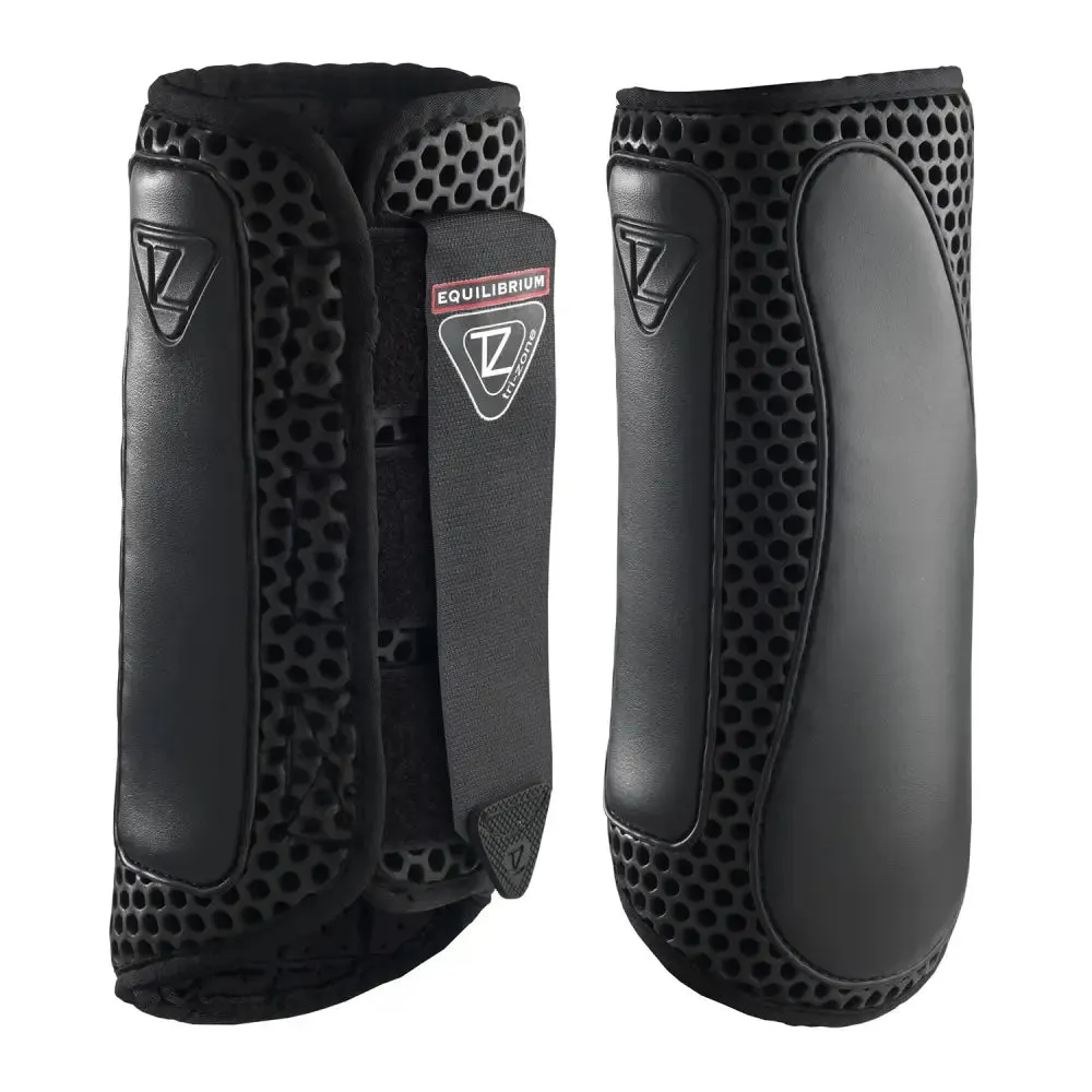 Equilibrium Tri-Zone Impact Sports Boots Black Hind