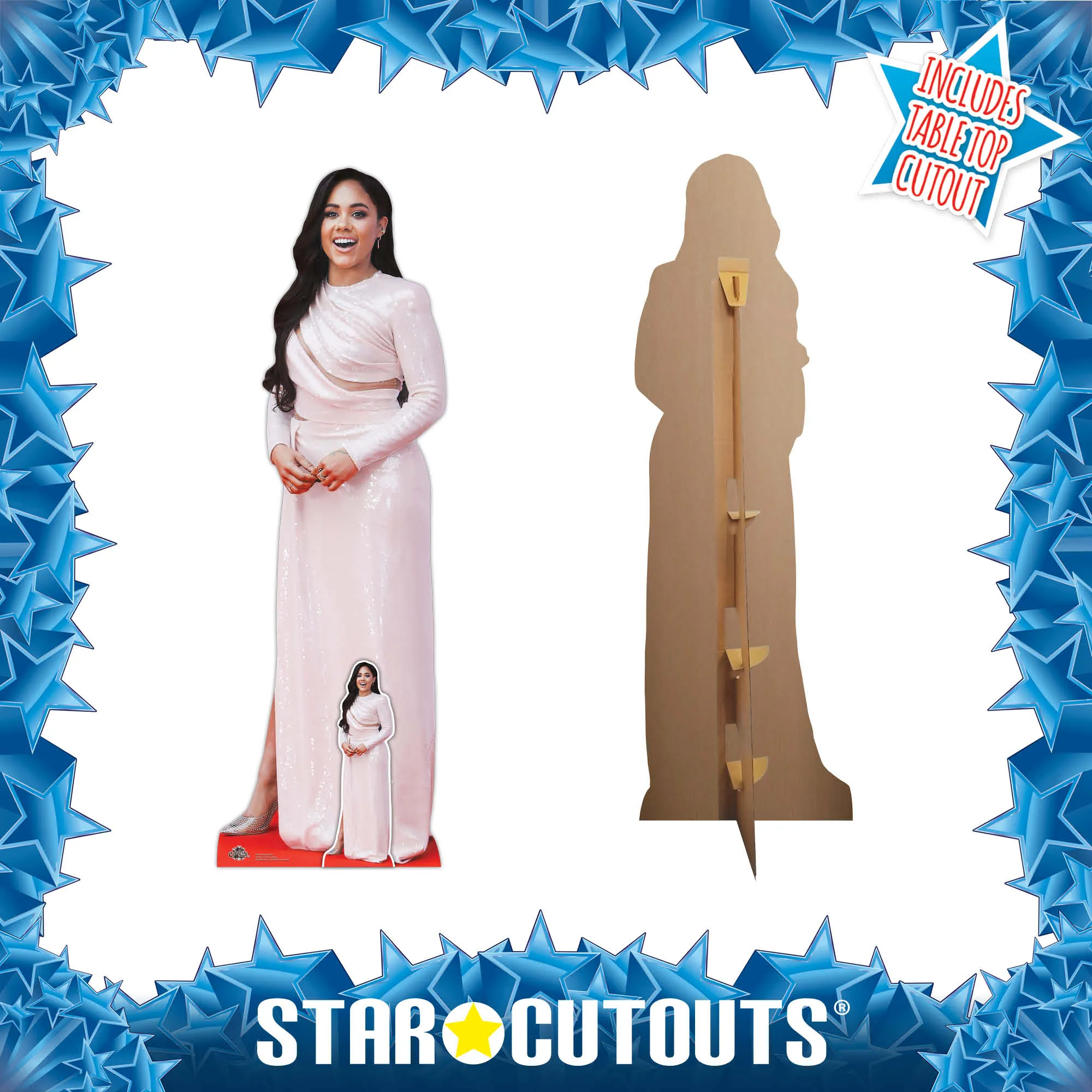 Famous Presenter  Alex Scott  Cardboard Cutout