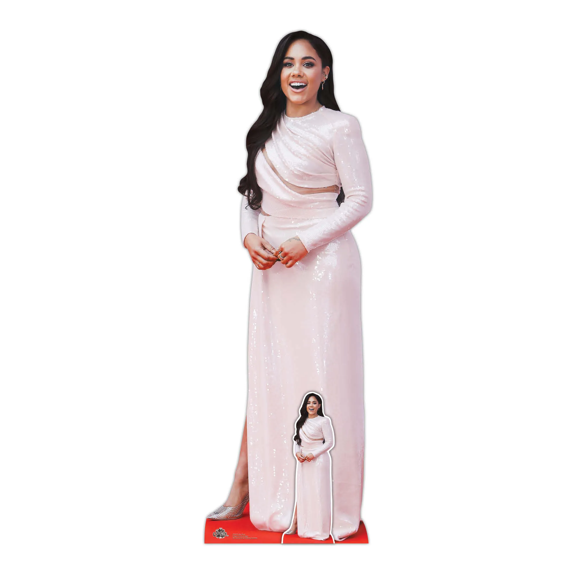 Famous Presenter  Alex Scott  Cardboard Cutout
