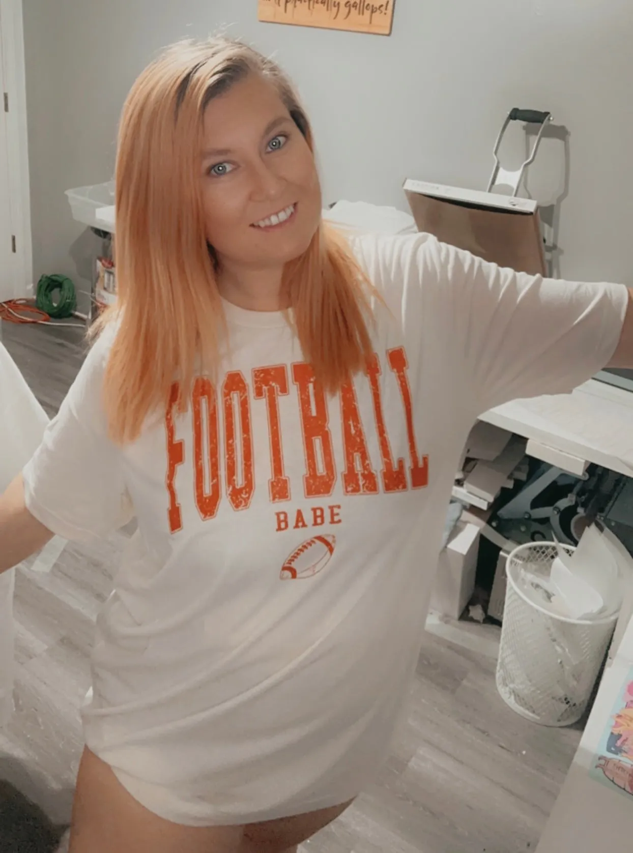 Football Babe Tee