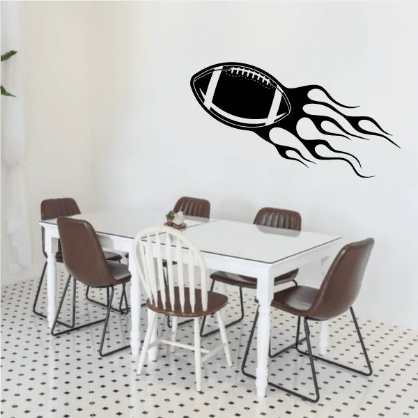 Football Ball Wall Decal - Vinyl Decal - Car Decal - CDS150