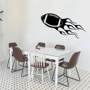Football Ball Wall Decal - Vinyl Decal - Car Decal - CDS150