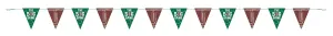 Football Game Day Pennant Banner