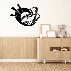Football Gear Impact Wall Decal - Vinyl Decal - Car Decal - CDS130
