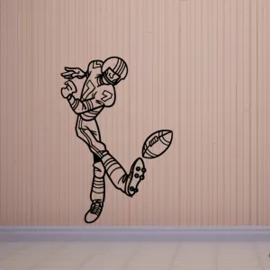 Football Wall Decal - Vinyl Decal - Car Decal - Bl036