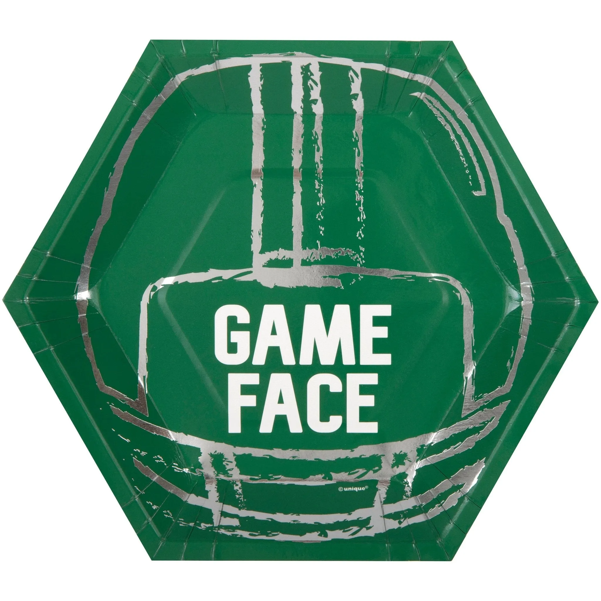 Game Face Football Party Plates