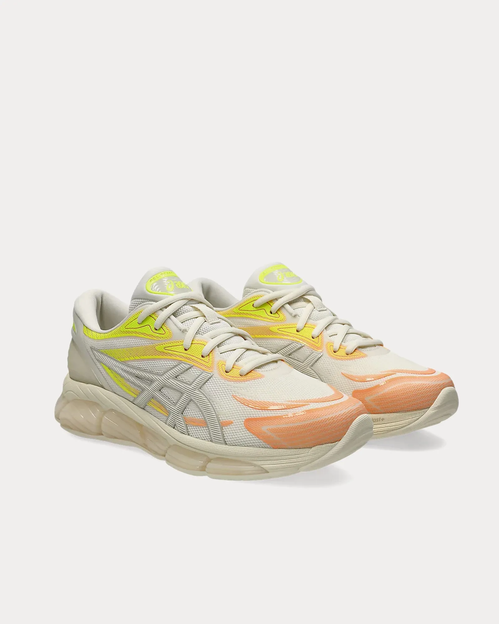 Gel-Quantum 360 VIII 'Paris' Cream / Safety Yellow Low Top Sneakers