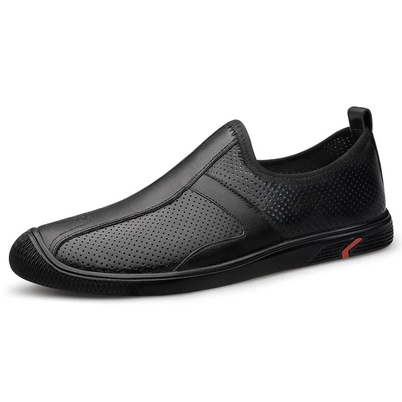 Genuine Leather Male Casual Shoes