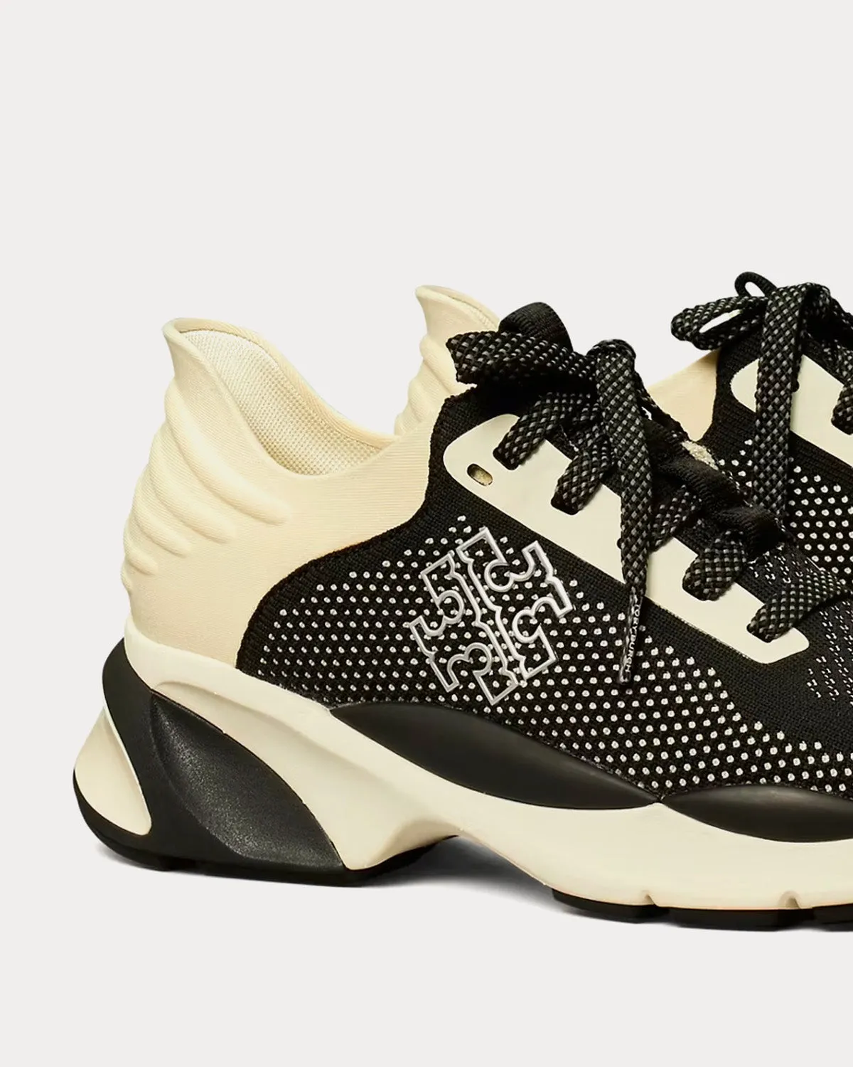 Good Luck Knit Black / New Ivory Low Top Sneakers
