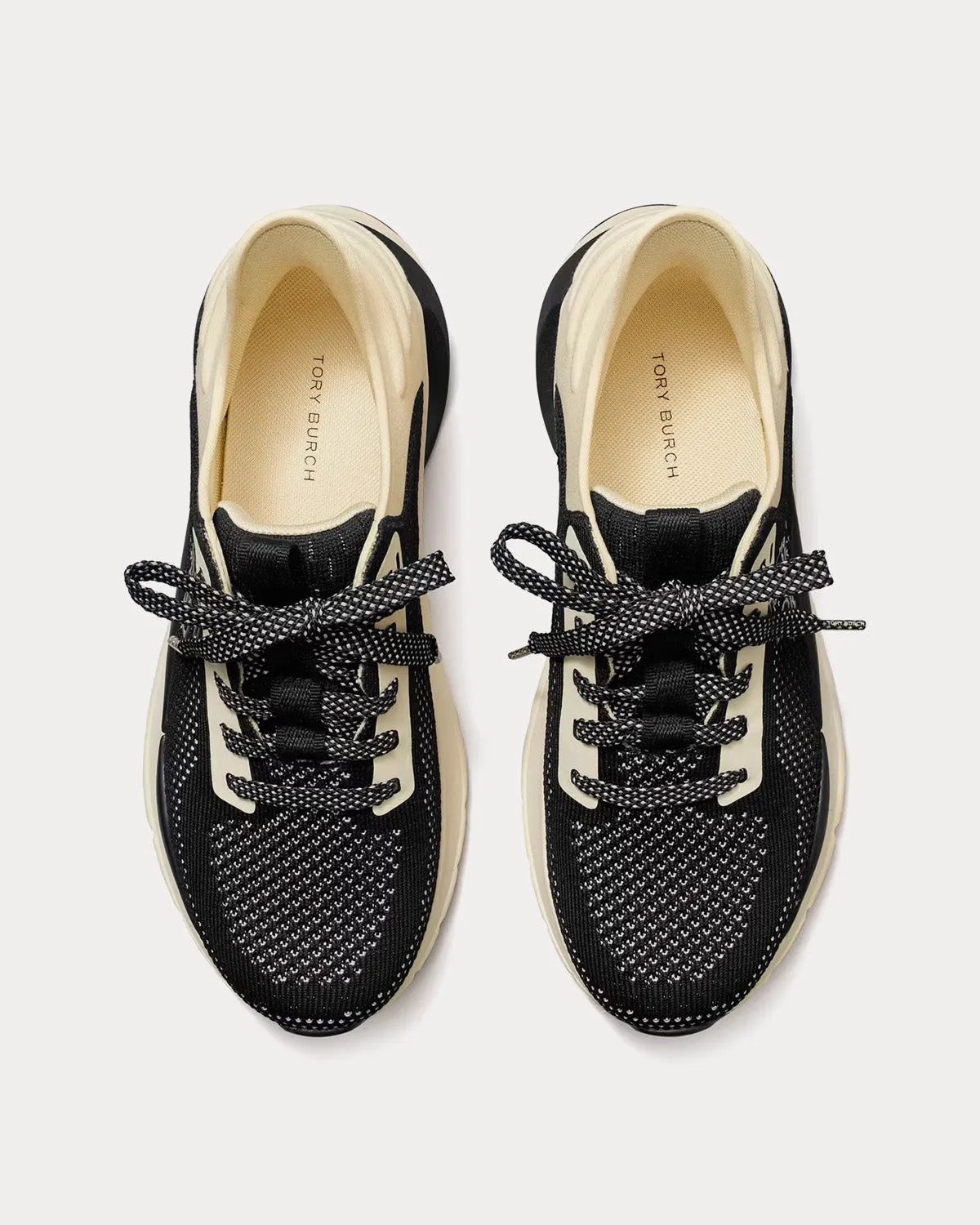 Good Luck Knit Black / New Ivory Low Top Sneakers