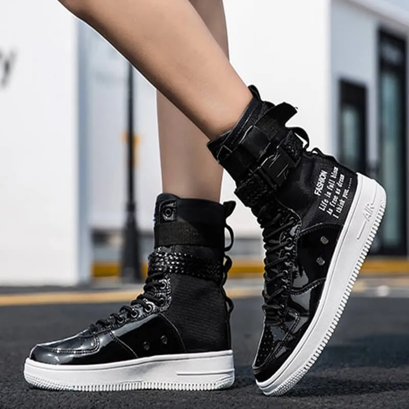 High Top Sneakers HTS100 best street style shoes 2022