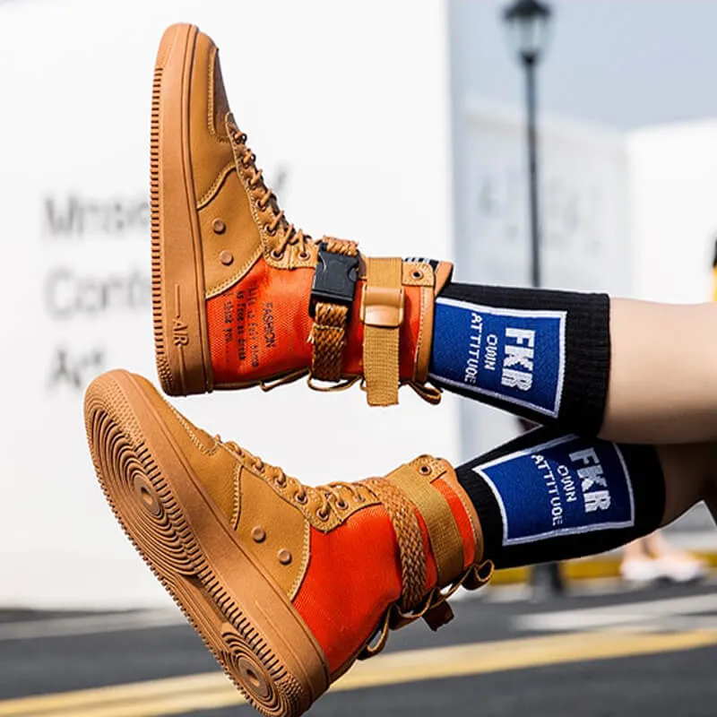 High Top Sneakers HTS100 best street style shoes 2022