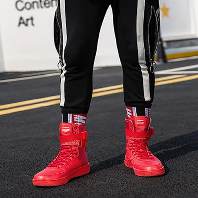 High Top Sneakers HTS100 best street style shoes 2022