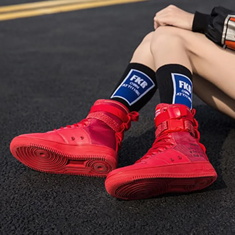 High Top Sneakers HTS100 best street style shoes 2022