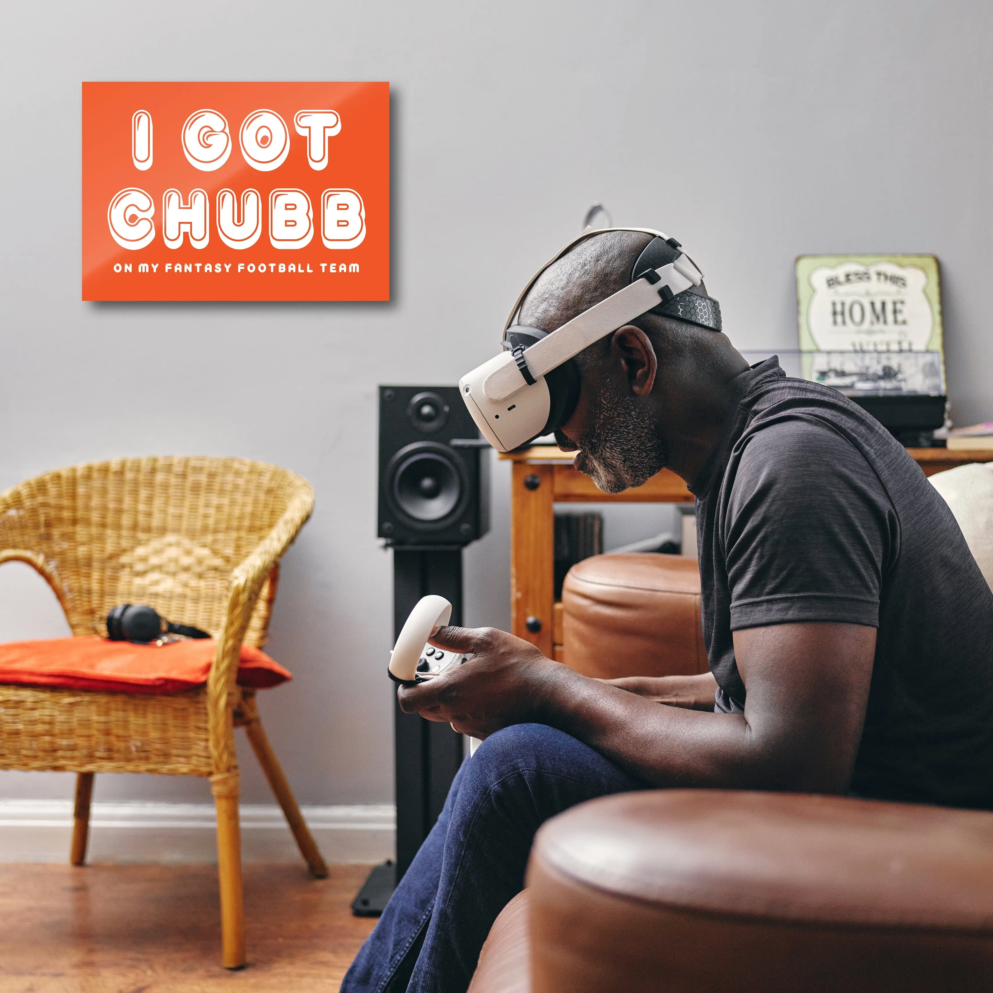 I Got Chubb - Fantasy Football Metal Wall Art