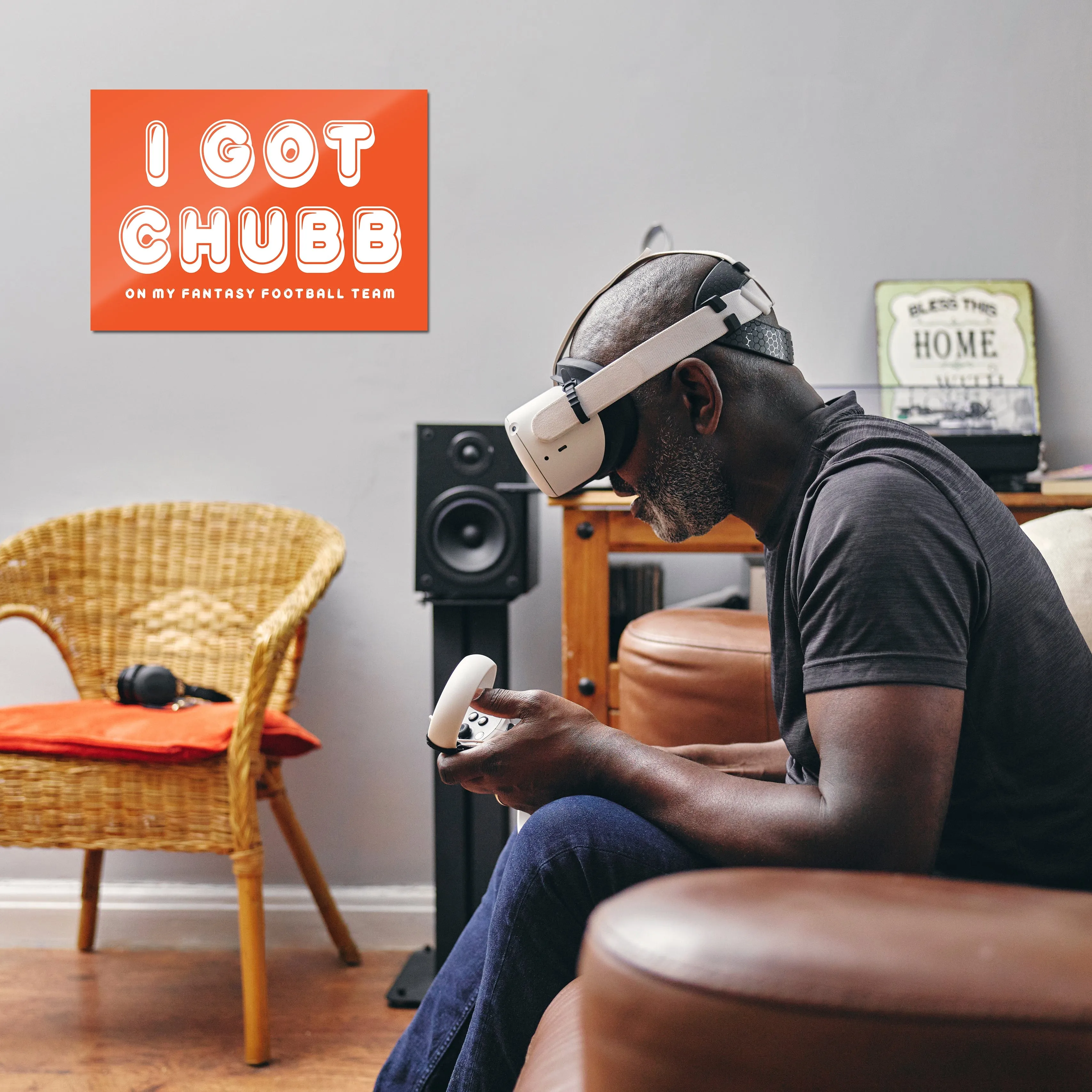 I Got Chubb - Fantasy Football Metal Wall Art