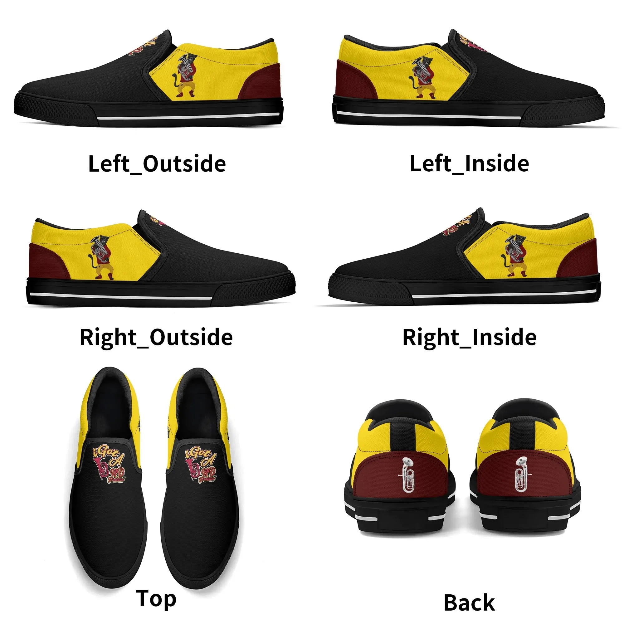iGot Band Praktice Mens Rubber Slip On Shoes
