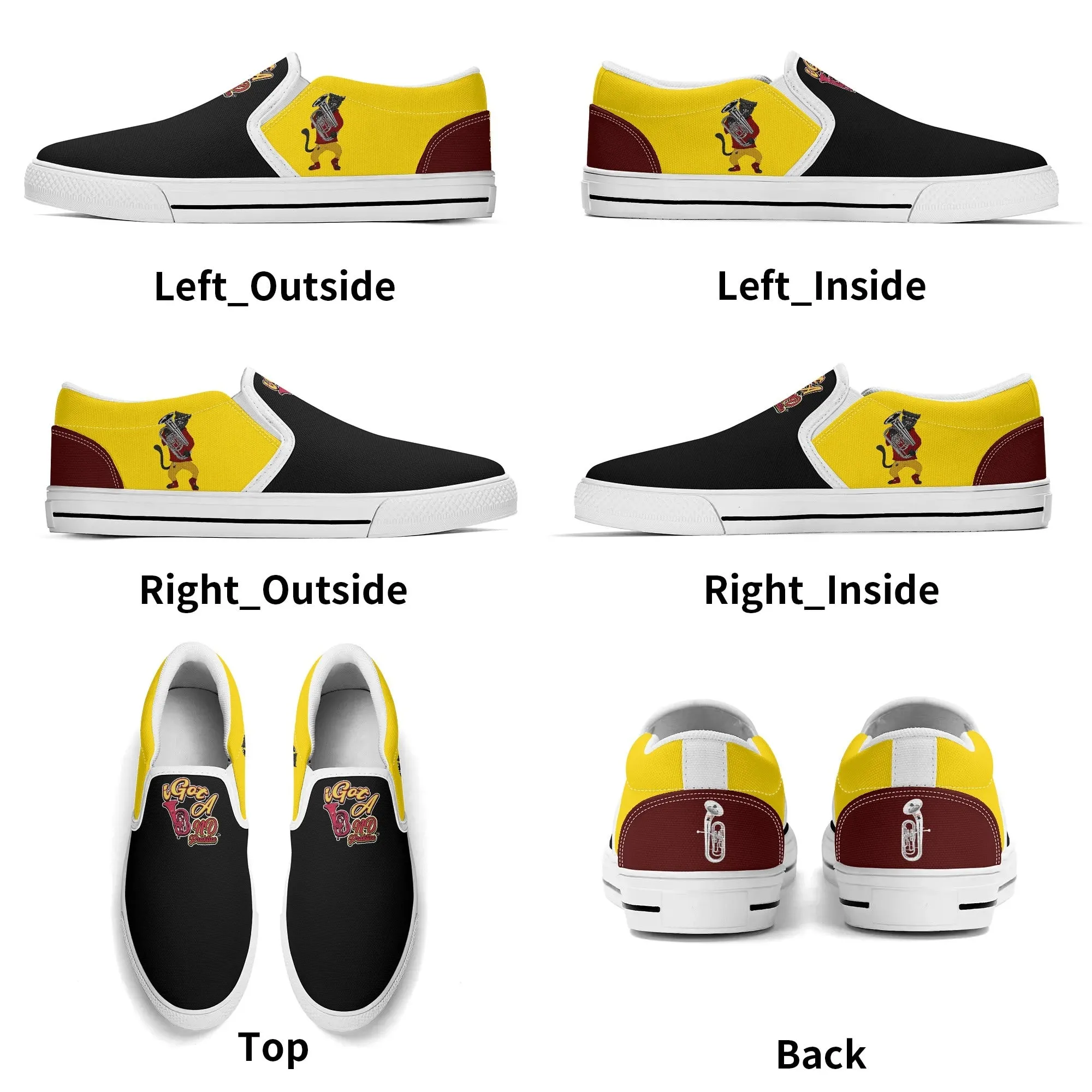 iGot Band Praktice Mens Rubber Slip On Shoes