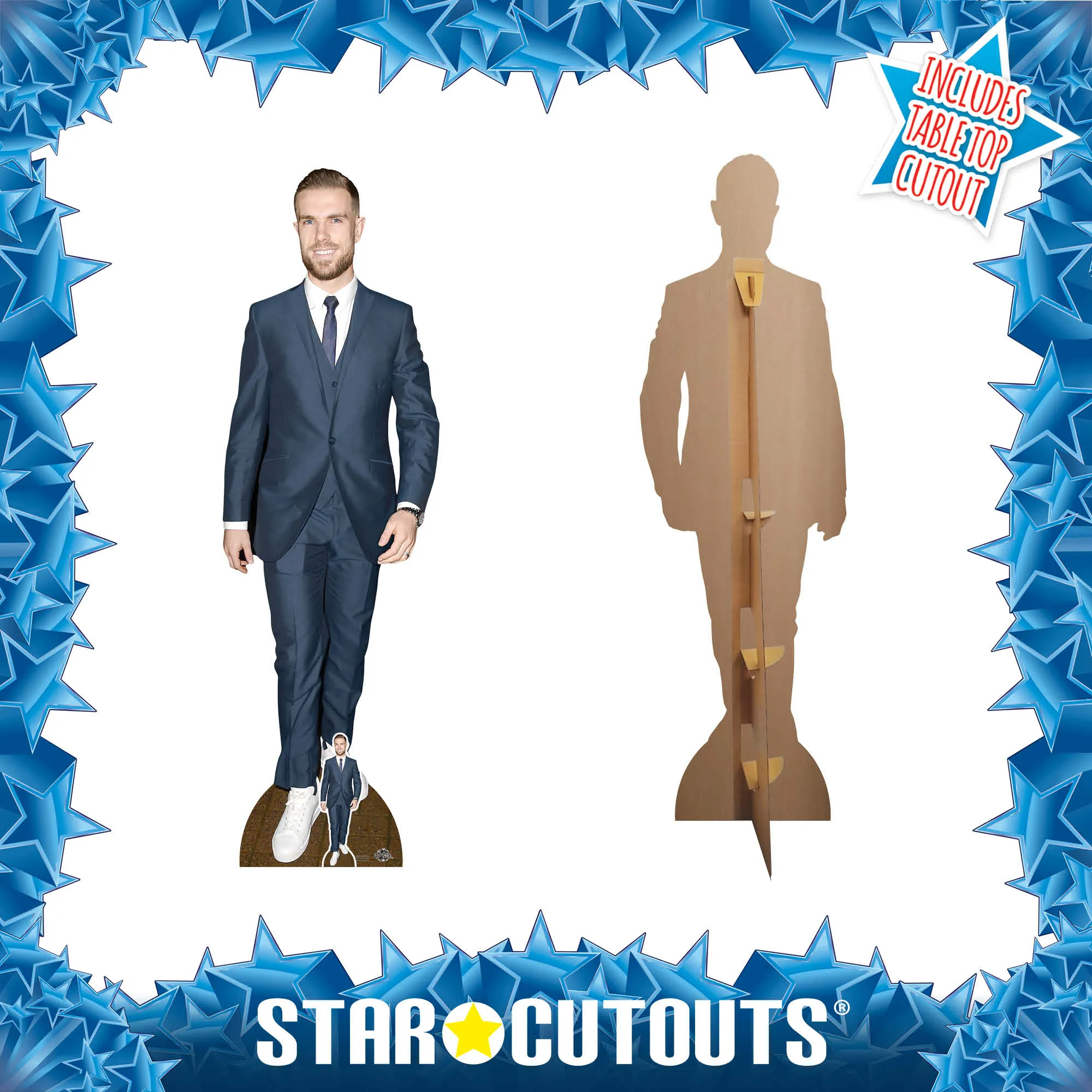 Jordan Henderson Footballer  Cardboard Cutout