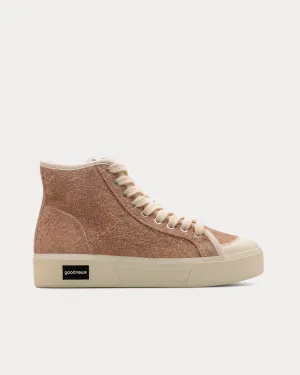 Juice Taupe High Top Sneakers