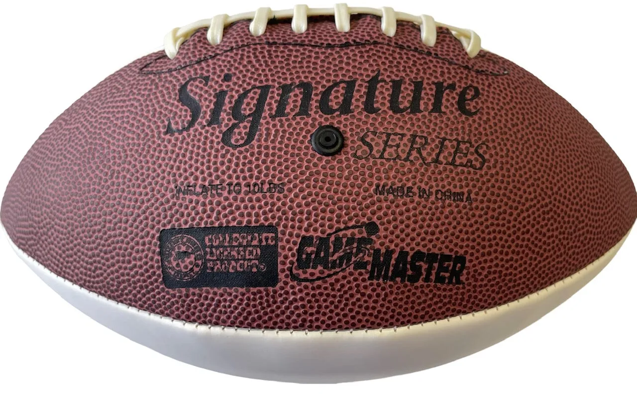 Kirk Herbstreit & Others Autographed Ohio State White Panel Football (JSA)