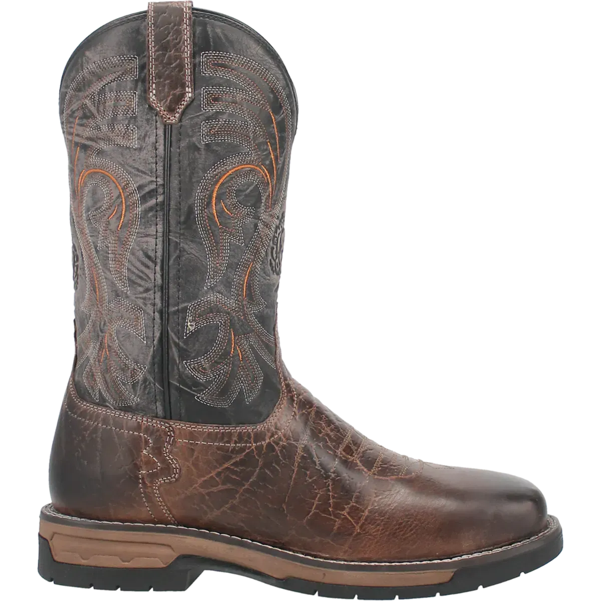 Laredo Hawke (Broad Square) - Men's Leather Cowboy Work Boot (Closeout)