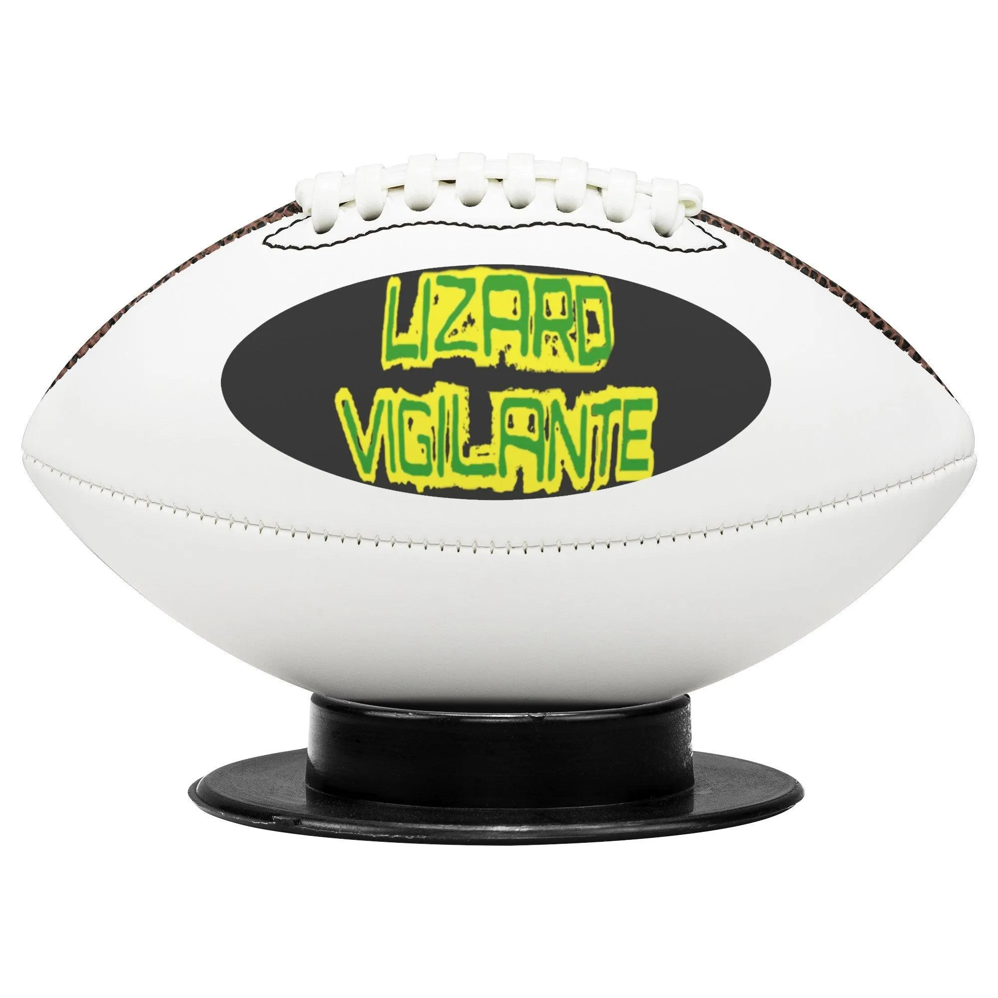 Lizard Vigilante MiniBalls - American Footballs with an All-American Logoo