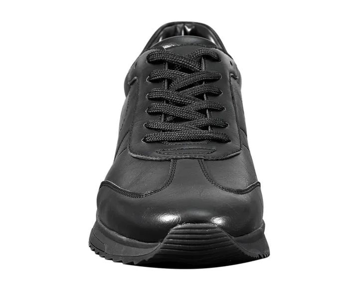 Mazino Lennox Men’s Black Casual Fashion Sneakers Urban Adventure Black Sneakers