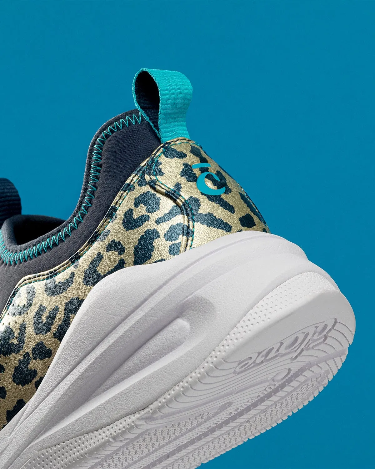 Men's Solo - Navy / Gold Leopard