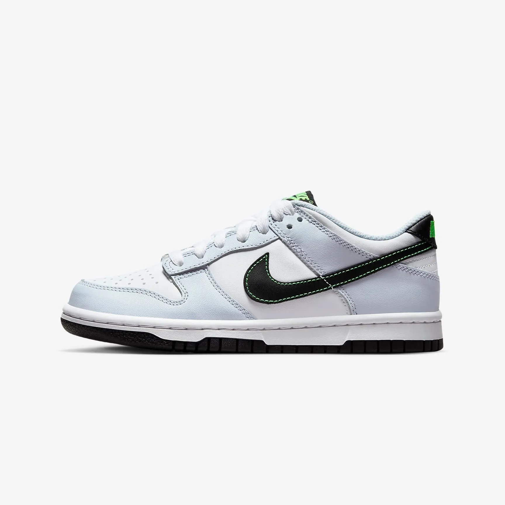 Nike Dunk Low GS White / Green Strike