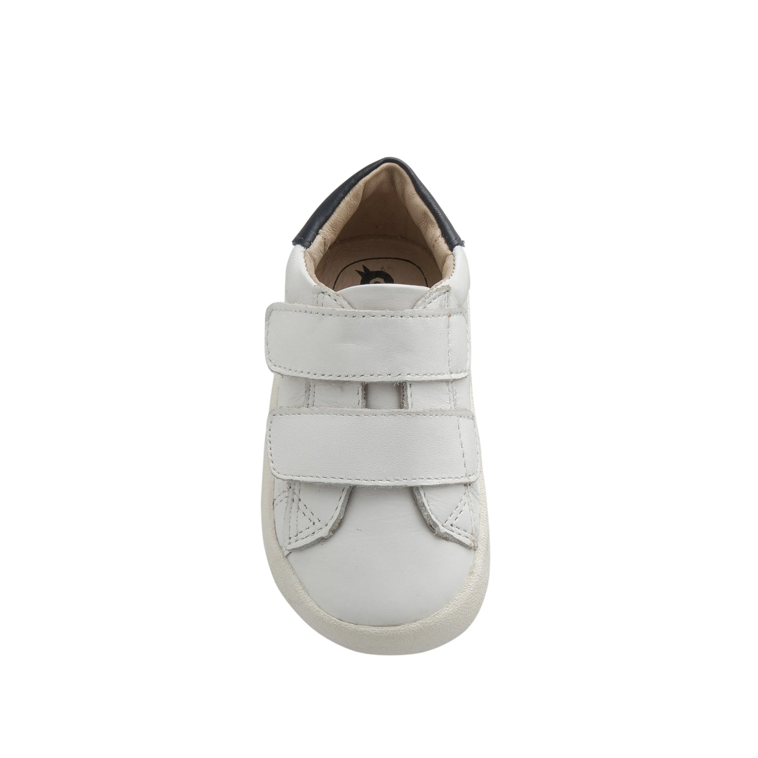 Old Soles Boy's and Girl's Toddy Shoe, Snow/Navy