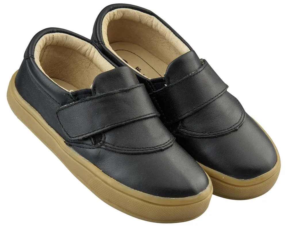 Old Soles Boy's Business Hoff Sneaker Shoes, Black