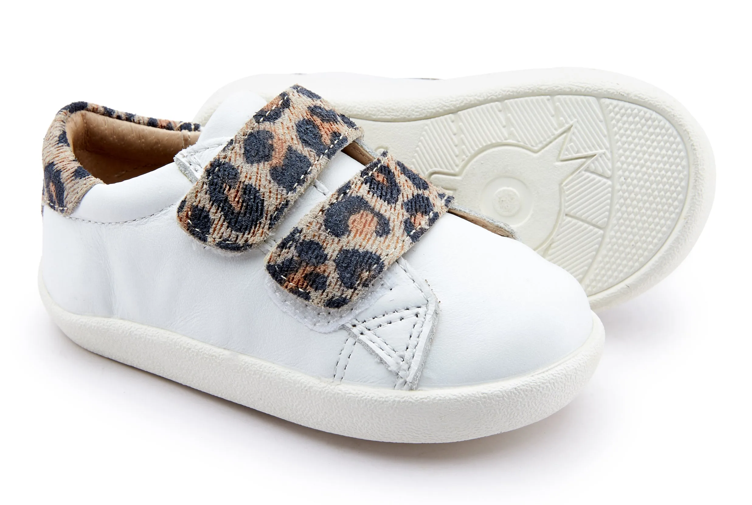 Old Soles Girl's and Boy's 5080 Tweak Shoes, Snow/Kitten