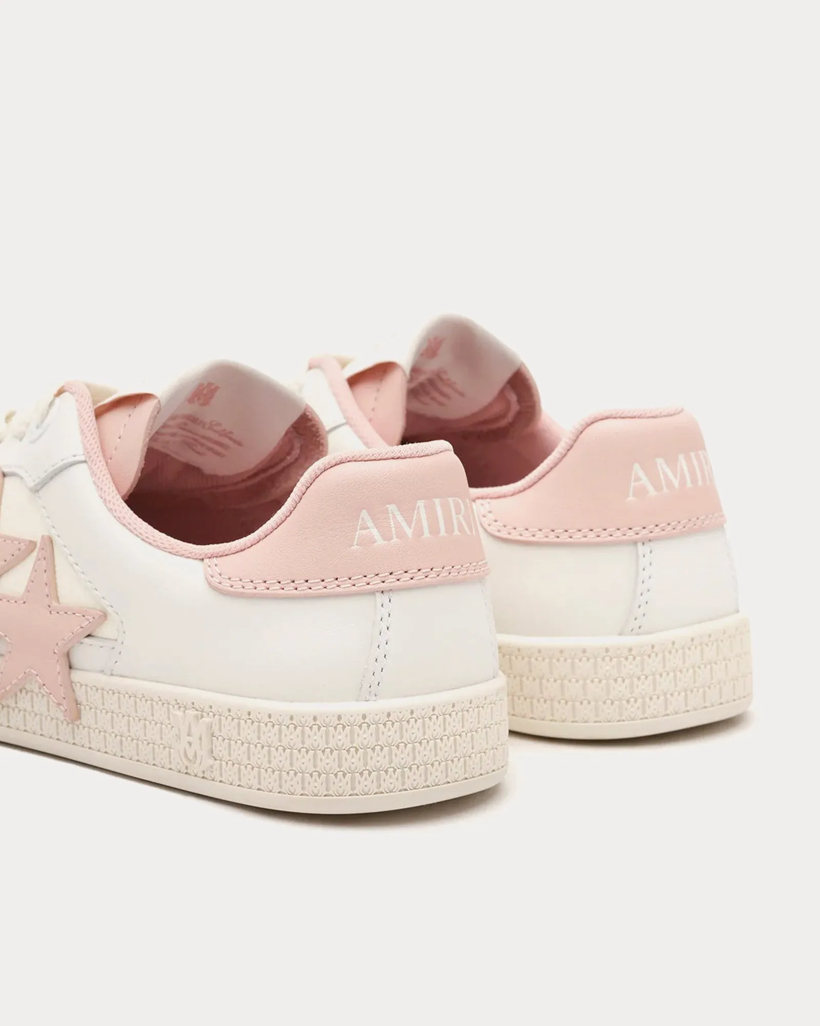 Pacific White / Pale Peach Low Top Sneakers