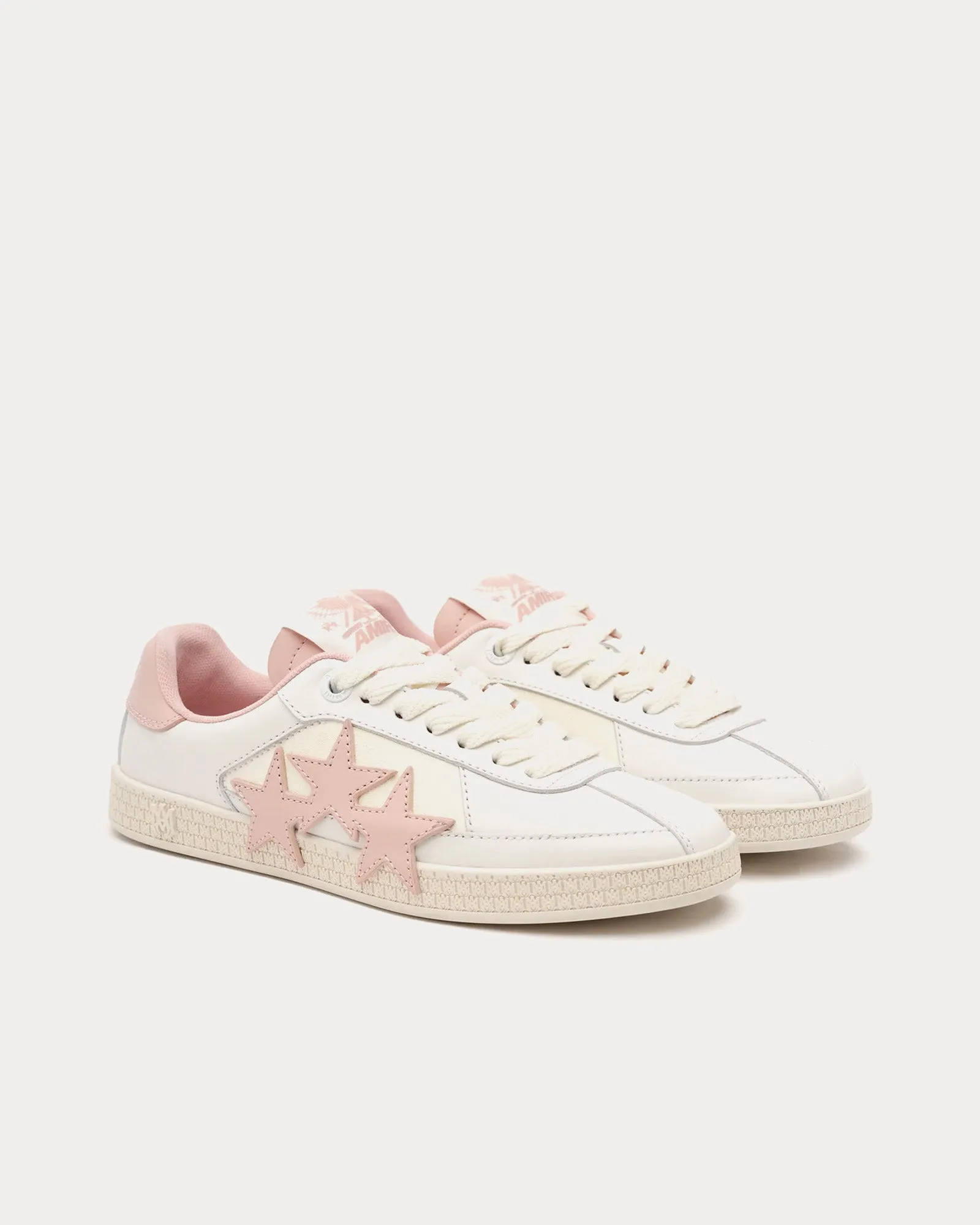 Pacific White / Pale Peach Low Top Sneakers