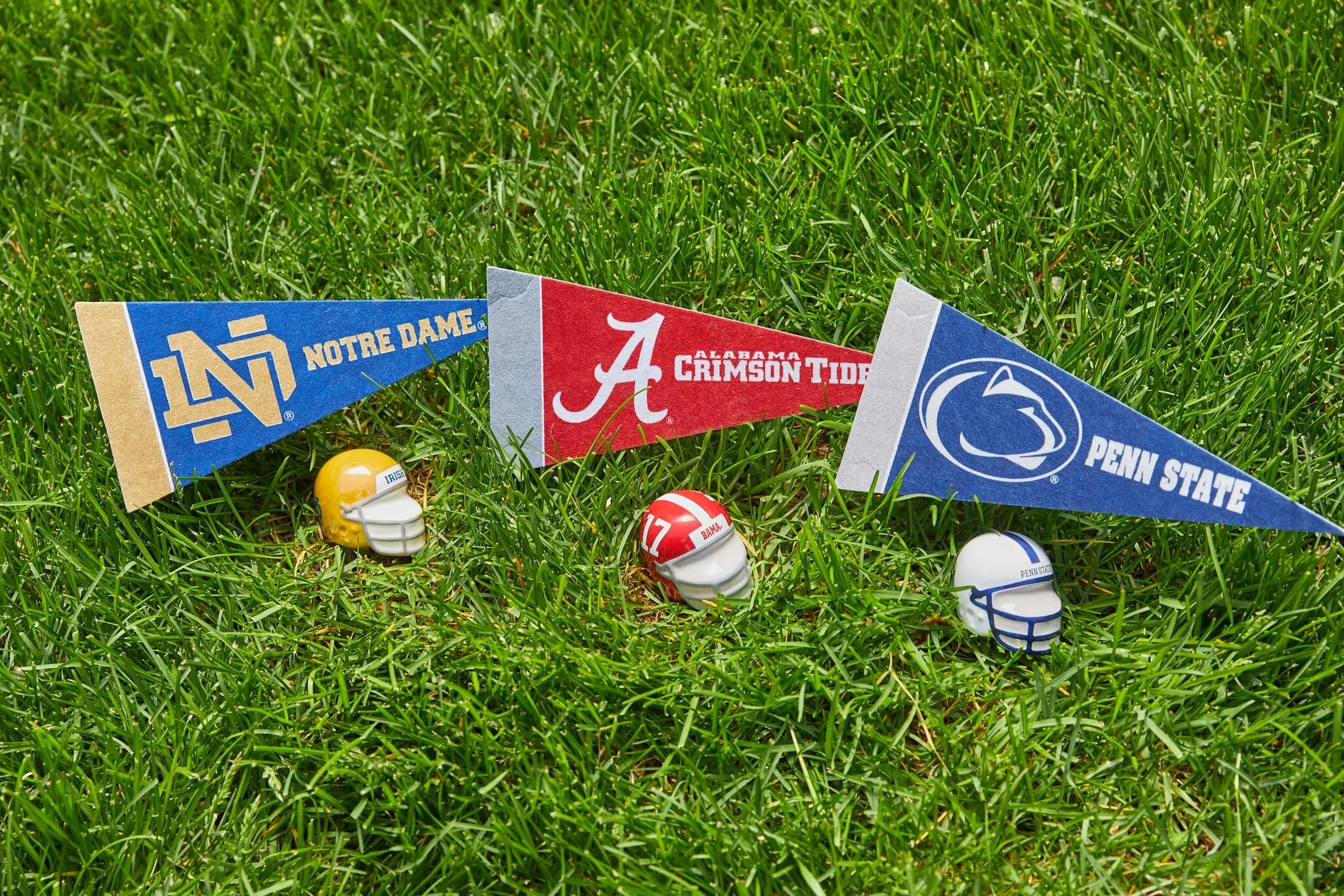 Penn State Football Helmet Mini by Nora Fleming